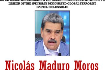 Maduro, el más buscado por Estados Unidos: «Uno de los narcos más grandes del mundo»