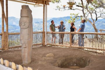 Caen 9,6% las visitas al Parque Arqueológico de San Agustín