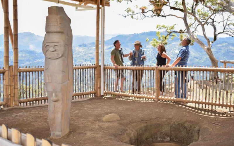 Caen 9,6% las visitas al Parque Arqueológico de San Agustín