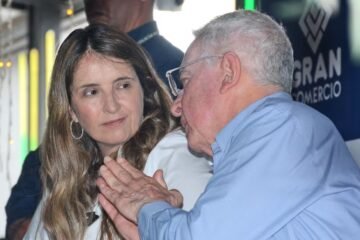 Uribe y Paloma Valencia en Neiva