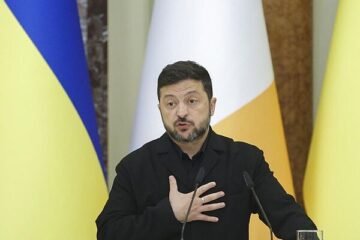 Zelenski visita a Burnham un día después del ataque de Ucrania a un barco ruso que llevaba armas a Irán
