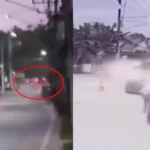 Acribillan a balazos a unos agentes en plena calle en Tailandia