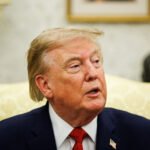 Trump manda a callar a reportera de CNN que le preguntó sobre Corea del Norte