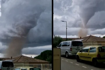 Impresionante tornado al sur de Francia deja decenas de heridos y cientos de casas afectadas