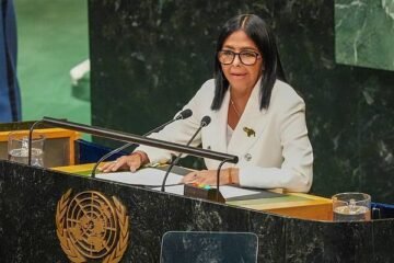 Delcy Rodríguez en la ONU: «en Venezuela habrá elecciones, pero una elección debe ser una solución no un generador de conflictos irreconciliables»