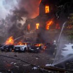 Rusia bombardea la Academia Nacional de Ciencias y un gran hospital en Kiev con drones a reacción