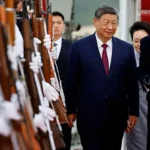 Trump le pone la alfombra roja a Xi Jinping a su llegada a EEUU