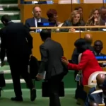 La delegación de Cuba abandona la Asamblea de la ONU durante el discurso de Trump