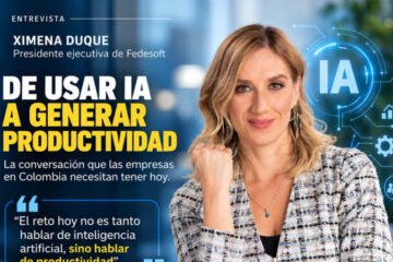 “El reto ya no es hablar de inteligencia artificial, sino de productividad”: Ximena Duque